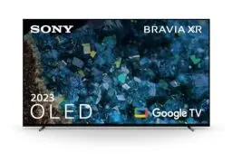 Produktbild: Sony BRAVIA XR, XR-55A80L, 55 Zoll Fernseher, OLED, 4K HDR 120Hz, Google TV, Smart TV, Works with Alexa, mit exklusiven PS5-Features, HDMI 2.1, Gaming-Menü mit ALLM + VRR, 24 + 12M Garantie