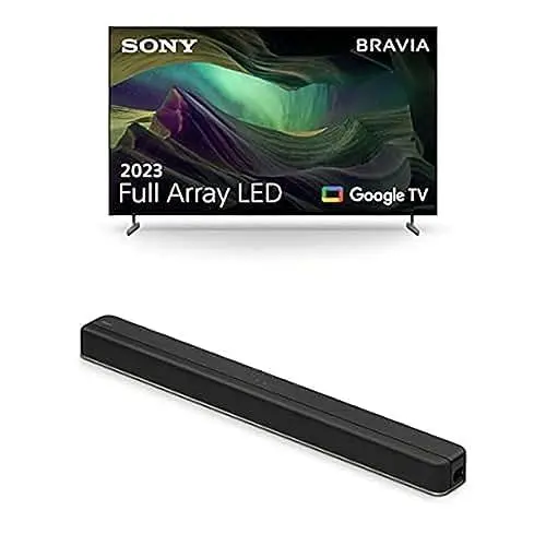 Produktbild: Sony BRAVIA | KD-55X85L | Full Array LED | 4K HDR | Google TV HT-X8500 2.1 Kanal Dolby Atmos Soundbar, Schwarz