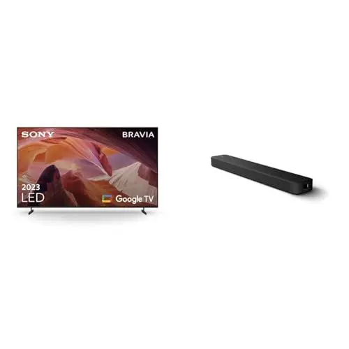 Produktbild: Sony BRAVIA | KD-85X80L | LED | 4K HDR | Google TV HT-S2000 3.1-Kanal Dolby Atmos Soundbar, Schwarz
