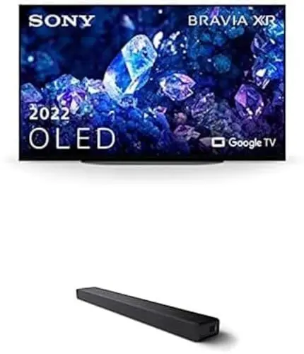 Produktbild: Sony BRAVIA | XR-48A90K | OLED | 4K HDR | Google TV HT-A3000 3.1-Kanal Dolby Atmos Soundbar, Schwarz