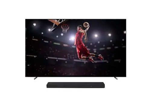 Produktbild: Sony BRAVIA | XR-65A80L | OLED | 4K HDR | Google TV HT-A3000 3.1-Kanal Dolby Atmos Soundbar, Schwarz