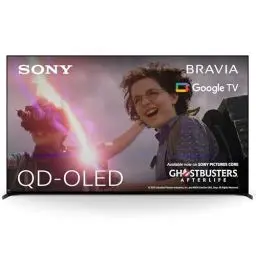 Produktbild: Sony BRAVIA , XR-77A95L, 77 Zoll Fernseher, QD-OLED, 4K HDR 120Hz, Google , Smart TV, Works with Alexa, mit exklusiven PS5-Features, HDMI 2.1, Gaming-Menü mit ALLM + VRR, 24 + 12M Garantie