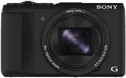 Produktbild: Sony DSC-HX60 Digitalkamera (20,4 Megapixel, 30-fach opt. Zoom, 7,5 cm (3 Zoll) LCD-Display, Exmor R CMOS Sensor, NFC/WiFi) schwarz