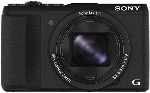 Produktbild: Sony DSC-HX60 Digitalkamera (20,4 Megapixel, 30-fach opt. Zoom, 7,5 cm (3 Zoll) LCD-Display, Exmor R CMOS Sensor, NFC/WiFi) schwarz