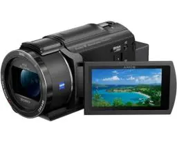 Produktbild: Sony FDR-AX43A 4K Kompakt-Camcorder (Ultra HD (UHD), Balanced Optical SteadyShot, 20x optischer Zoom, schwenkbarer Bildschirm), schwarz