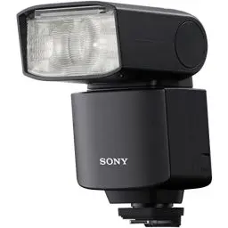 Produktbild: Sony HVL-F46RM | Externer Blitz mit kabelloser Funksteuerung (GN46-Leistung, Mehrfachblitz, High-Speed-Blitz, 10 BPS, Quick Shift Bounce), Schwarz, HVLF46RM.CE7