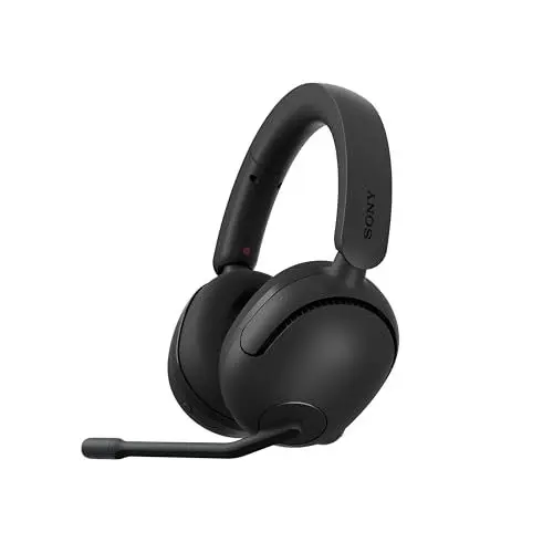Produktbild: Sony INZONE H5 - Wireless Gaming Headset, 360 Spatial Sound für Gaming, komfortabler Sitz, 28 Std. Akkulaufzeit, geringe Latenz, Mikrofon mit AI, PC & PS5 kompatibel - Schwarz