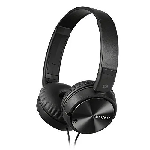 Produktbild: Sony Kopfhörer MDR-ZX110NA faltbarer Bügelkopfhörer mit Digital Noise Canceling, schwarz, 1 Stück ( 1er Pack )