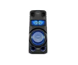 Produktbild: Sony MHC-V73D Leistungsstarkes All-in-one-Audiosystem (Bluetooth, 360° Sound, Partylichteffekte, Gestensteuerung) Schwarz