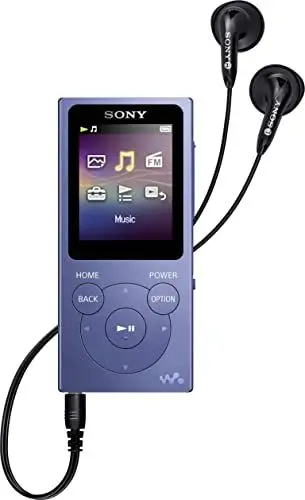 Produktbild: Sony NW-E394 Walkman 8GB (Speicherung von Fotos, UKW-Radio-Funktion) blau