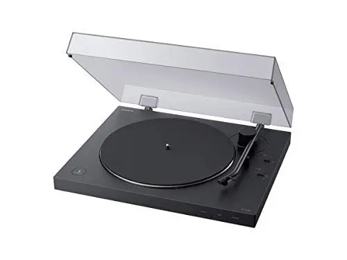 Produktbild: Sony PS-LX310BT Bluetooth Plattenspieler (Phono Vorverstärker, Auto-Play Funktion, Aluminium Plattenteller) Schwarz