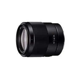 Produktbild: Sony SEL-35F18F Weitwinkel-Objektiv (Festbrennweite, 35 mm, F1.8, Vollformat, geeignet für A7, ZV-E10, A6000- und Nex-Serien, E-Mount) schwarz