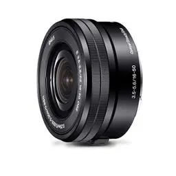 Produktbild: Sony SELP1650 Standard-Zoom-Objektiv (16-50 mm, F3.5–5.6, OSS, APS-C, geeignet für A6700, A6600, A6400, A6100, ZVE10, E-Mount) schwarz