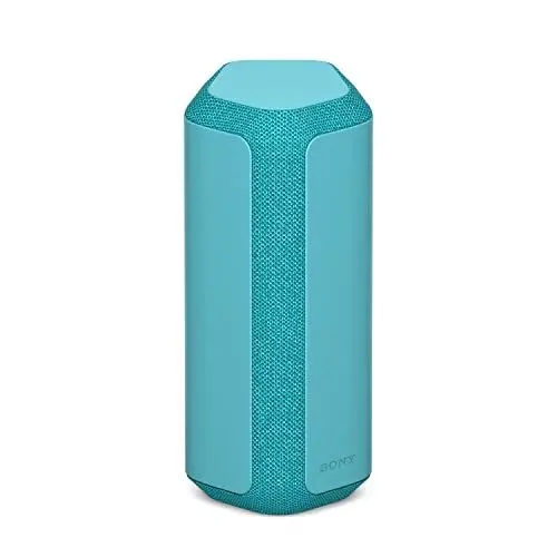 Produktbild: Sony SRS-XE300 - Tragbarer kabelloser Bluetooth-Lautsprecher mit breitem Klangbild - wasserdicht, stoßfest, 24 Stunden Akkulaufzeit und Schnellladung - Blau