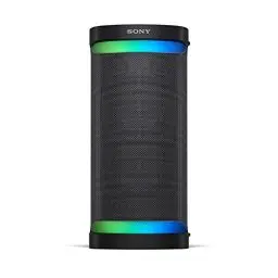 Produktbild: Sony SRS-XP700 kraftvoller Bluetooth Party Lautsprecher mit omnidirektionalem Partysound, Beleuchtung und 25h Akku (IPX4, MEGA BASS, Schnellladefunktion, Party Connect) schwarz, SRSXP700B.CEL