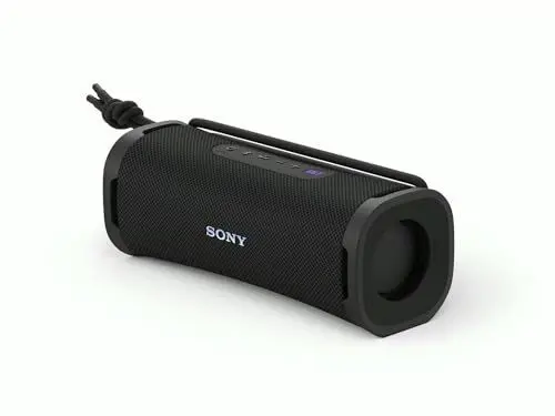 Produktbild: Sony ULT Field 1 - Kabelloser tragbarer Bluetooth-Lautsprecher mit ULT Power Sound, kraftvollem Bass, IP67, wasserdicht, staubdicht, stoßfest, 12h Akku, klare Gesprächsqualität, Outdoor- Schwarz