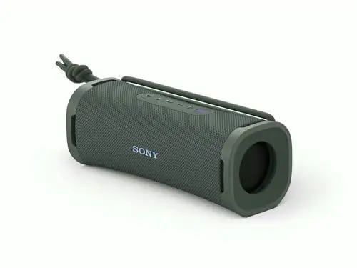 Produktbild: Sony ULT Field 1 - Kabelloser tragbarer Bluetooth-Lautsprecher mit ULT Power Sound, kraftvollem Bass, IP67, wasserdicht, staubdicht, stoßfest, 12h Akku, klare Gesprächsqualität, Outdoor - Forest-Gray