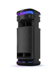 Produktbild: Sony ULT Tower 10 - Ultimativer Bluetooth-Party-Lautsprecher mit ULT Power Sound, ultimativem Deep BASS, X-Balanced-Lautsprechern, 360 LED, Party-Funktionen, drahtlosem Mikrofon, rollbar - Schwarz