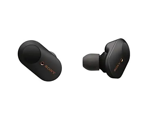 Produktbild: Sony WF-1000XM3 vollkommen kabellose Bluetooth Kopfhörer / Earbuds mit aktiver Geräuschunterdrückung zum Telefonieren u. Musikhören, Amazon Alexa - incl. Ladecase für mehr Akku, Schwarz, Einheitsgröße