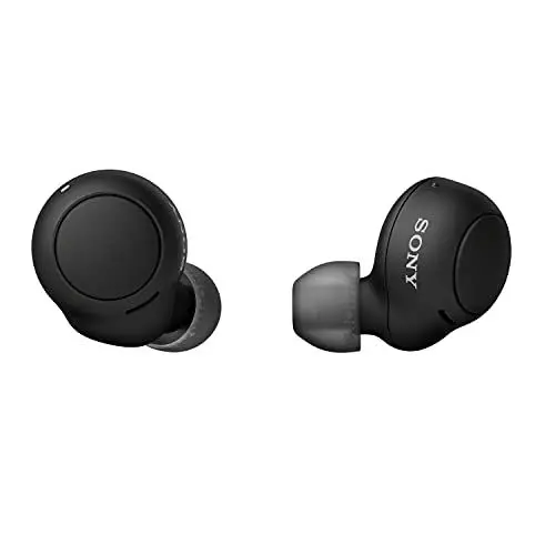 Produktbild: Sony WF-C500 kabellos, Bluetooth, In-Ear Earbuds (mit IPX4 Rating und bis zu 20h Akkulaufzeit) Schwarz, klein