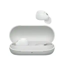 Produktbild: Sony WF-C700N kabellos, Bluetooth, Noise Cancelling Kopfhörer (kleine, leichte Kopfhörer mit Bluetooth Multipoint Connection, IPX4, bis zu 20h Akkulaufzeit, Schnellladung, iOS & Android) Weiß