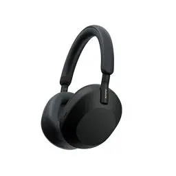 Produktbild: Sony WH-1000XM5 kabellose Bluetooth Noise Cancelling Kopfhörer (30h Akku, Touch Sensor, Headphones Connect App, Schnellladefunktion, optimiert für Amazon Alexa, Headset mit Mikrofon) Schwarz