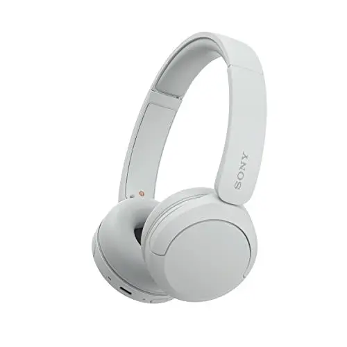 Produktbild: Sony WH-CH520 Kabellose Bluetooth-Kopfhörer - bis zu 50 Stunden Akkulaufzeit mit Schnellladefunktion, On-Ear-Modell - Weiß