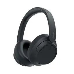 Produktbild: Sony WH-CH720N Kabelloser Bluetooth-Kopfhörer mit Noise Cancelling - bis zu 35 Stunden Akkulaufzeit und Schnellladefunktion - Schwarz