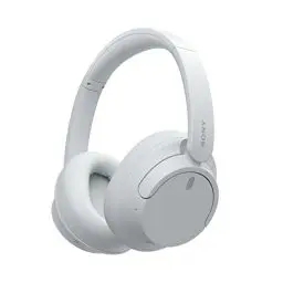 Produktbild: Sony WH-CH720N Kabelloser Bluetooth-Kopfhörer mit Noise Cancelling - bis zu 35 Stunden Akkulaufzeit und Schnellladefunktion - Weiß