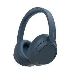 Produktbild: Sony WH-CH720N Kabelloser Bluetooth-Kopfhörer mit Noise Cancelling - bis zu 35 Stunden Akkulaufzeit und Schnellladefunktion - Blau
