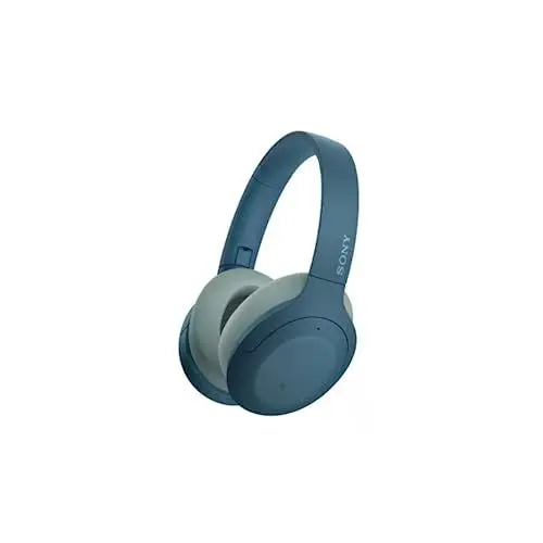 Produktbild: Sony WH-H910N kabellose High-Resolution Kopfhörer (Noise Cancelling, Bluetooth, Quick Attention Modus, bis zu 40 Std. Akkulaufzeit, Headset mit Mikrofon für Telefon & PC/Laptop) blau