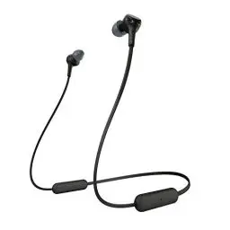 Produktbild: Sony WI-XB400B kabellose In-Ohr Kopfhörer (eingebauter Sprachassistent, Neckband Design, Bluetooth 5.0, NFC, Headset mit Mikrofon für Telefon & PC/Laptop) schwarz