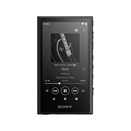Produktbild: Sony Walkman NW-A306 Touchscreen MP3 Player - 32GB, Bis zu 36h Akkulaufzeit, Verbesserte Soundqualität, Wi-Fi-kompatibel für direkten Musikdownload & Musikstreaming, schwarz