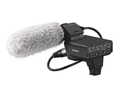 Produktbild: Sony XLR-K3M Adapter Set mit XLR-Box und Richtmikrofon, black