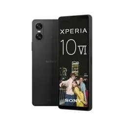Produktbild: Sony Xperia 10 VI (5.000 mAh Akku, 6,1 Zoll 21:9 OLED, DREI optische Brennweiten, Leicht und kompakt, 3,5mm Audio, Android 14, IP65/68, Dual SIM, schwarz, 24+12 Monate Garantie (Amazon Exklusiv)