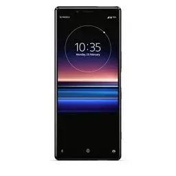 Produktbild: Sony Xperia 1 128 GB Smartphone (16, 5 cm (6, 5 Zoll) OLED Display, Triple-Kamera, IP65/IP68, 6 GB RAM, Android 9) Schwarz