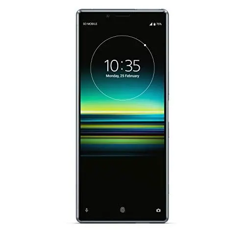 Produktbild: Sony Xperia 1 128 GB Smartphone (16, 5 cm (6, 5 Zoll) OLED Display, Triple-Kamera, IP65/IP68, 6 GB RAM, Android 9) Grau