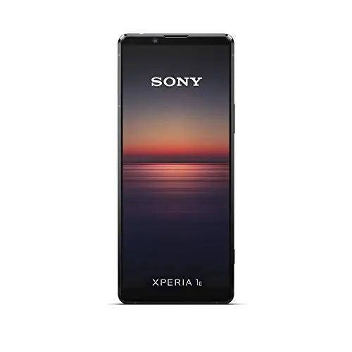 Produktbild: Sony Xperia 1 II 5G Smartphone (16,5 cm (6,5 Zoll) 4K HDR OLED Display, Triple-Kamera System, Android 12 SIM free, 8 GB RAM, 256 GB Speicher, IP65/68 Zertifizierung) schwarz