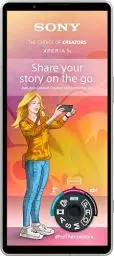 Produktbild: Sony Xperia 5 V (6,1 Zoll, 21:9, HDR OLED 120Hz, Über 24 Stunden Akkulaufzeit, Next Gen Sensor & ZEISS, 3,5 mm Klinke, IP65/68) 24+12 Monate Herstellergarantie (Amazon Exklusiv) Platin-Silber