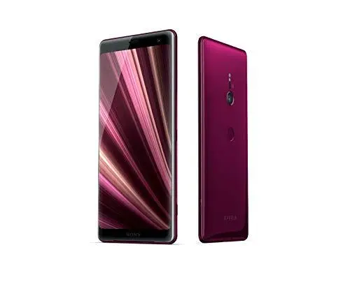 Produktbild: Sony Xperia XZ3 Smartphone (15,2 cm (6 Zoll) OLED Display, Dual-SIM, 64 GB interner Speicher und 4 GB RAM, BRAVIA TV Technologie, IP68, Android 9.0) Bordeaux Red - Deutsche Version