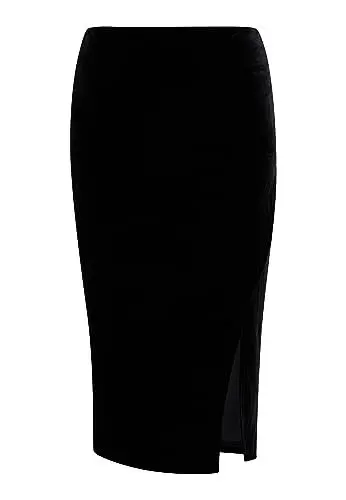 Produktbild: paino Damen Midirock 19229178-PA01, SCHWARZ, XS