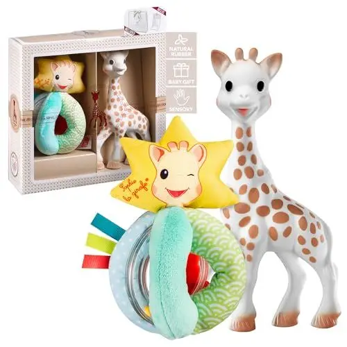 Produktbild: Sophiesticated – Sophie die Giraffe – Geschenkset zur Geburt, ab 2 Jahren, Größe S