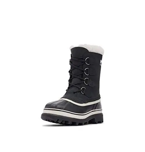 Produktbild: Sorel Caribou wasserdichte Schneestiefel für Damen, Schwarz (Black x Stone), 40.5 EU