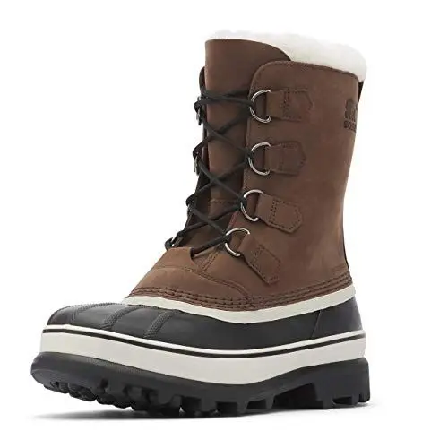 Produktbild: Sorel Caribou wasserdichte Schneestiefel für Herren, Braun (Bruno), 44 EU