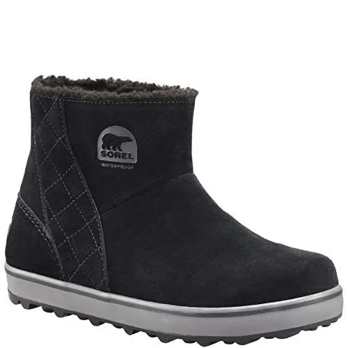 Produktbild: Sorel Damen Stiefel, GLACY SHORT, Schwarz (Black, Shark), Größe: 36