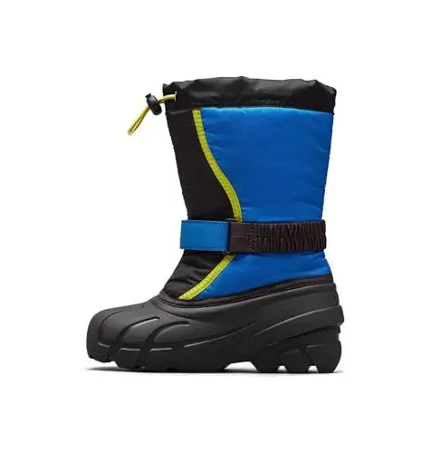 Produktbild: Sorel Flurry Boot Schneestiefel, Black, Super Blue, 36 EU