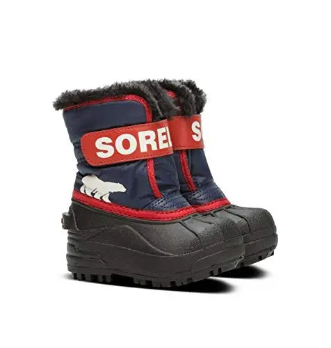 Produktbild: Sorel KIDS SNOW COMMANDER Schneestiefel für Unisex Kinder, Lila (Nocturnal x Sail Red) - Toddler, 22 EU