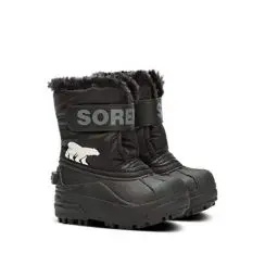 Produktbild: Sorel KIDS SNOW COMMANDER Schneestiefel für Unisex Kinder, Schwarz (Black x Charcoal) - Toddler, 24 EU
