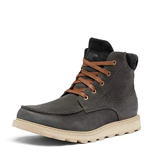 Produktbild: Sorel MADSON II MOC TOE WATERPROOF Winterstiefel für Herren, Grau (Coal), 42 EU