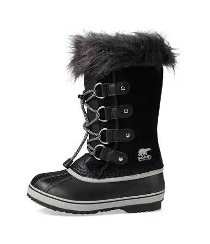 Produktbild: Sorel Unisex Kinder Joan Of Arctic Boot Wp Wasserdichte Schneestiefel, Black Dove Youth Collection 2024, 32 EU